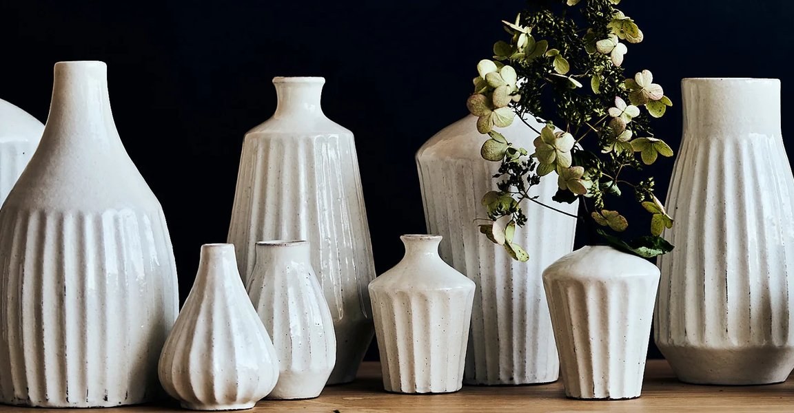 Hitoshi Kato Shinogi vases