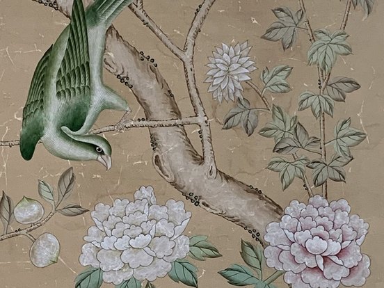 Milton chinoiserie wallcovering